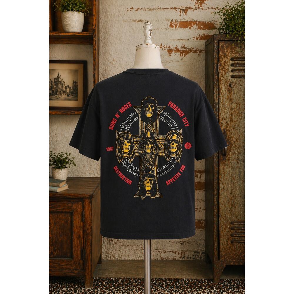 Guns N’ Roses Appetite for Destruction Band Tee L